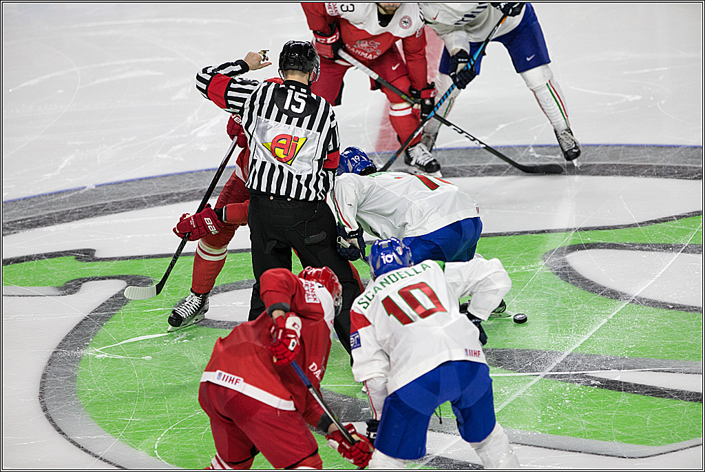 IIHF WM 2017, Daenemark - Italien, 15.05.2017